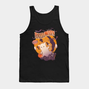 Cute Halloween Ghost Tank Top